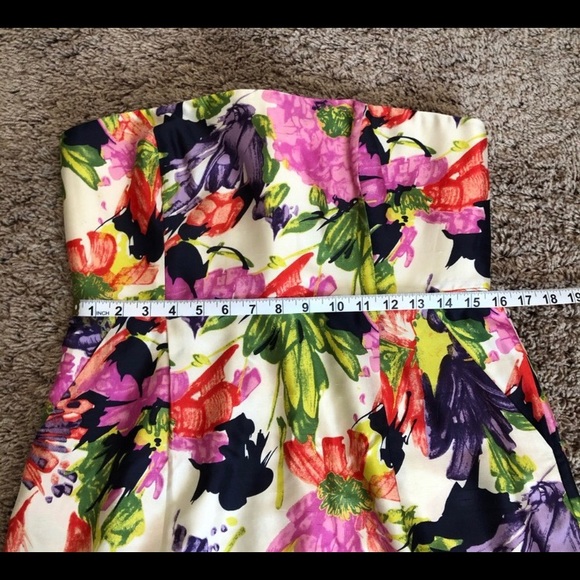 J. Crew Silk Strapless Dress - Picture 3 of 4
